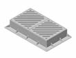 Neenah R-3572-2D Roll and Gutter Inlets